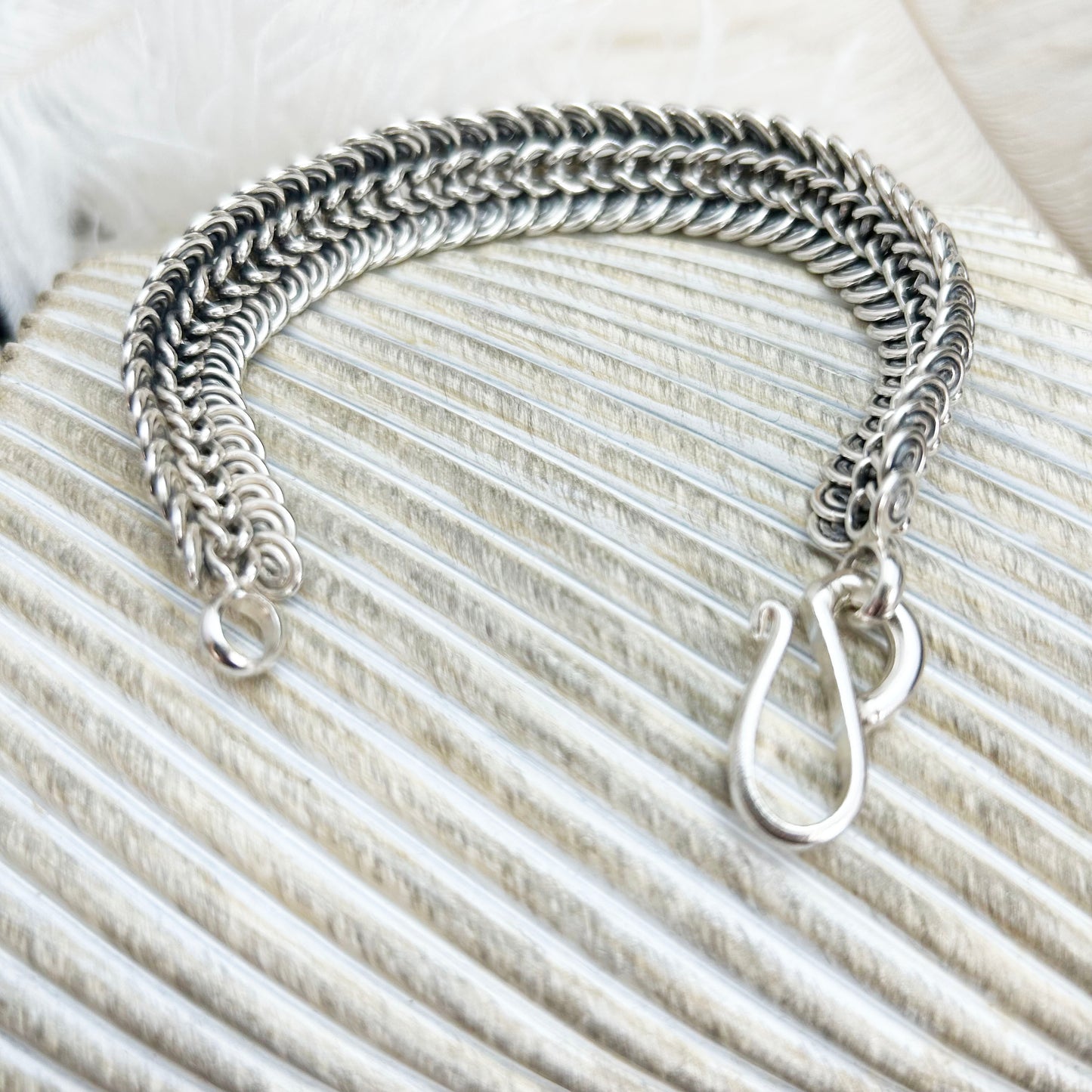 Chunky Vintage Bracelet | Sterling Silver