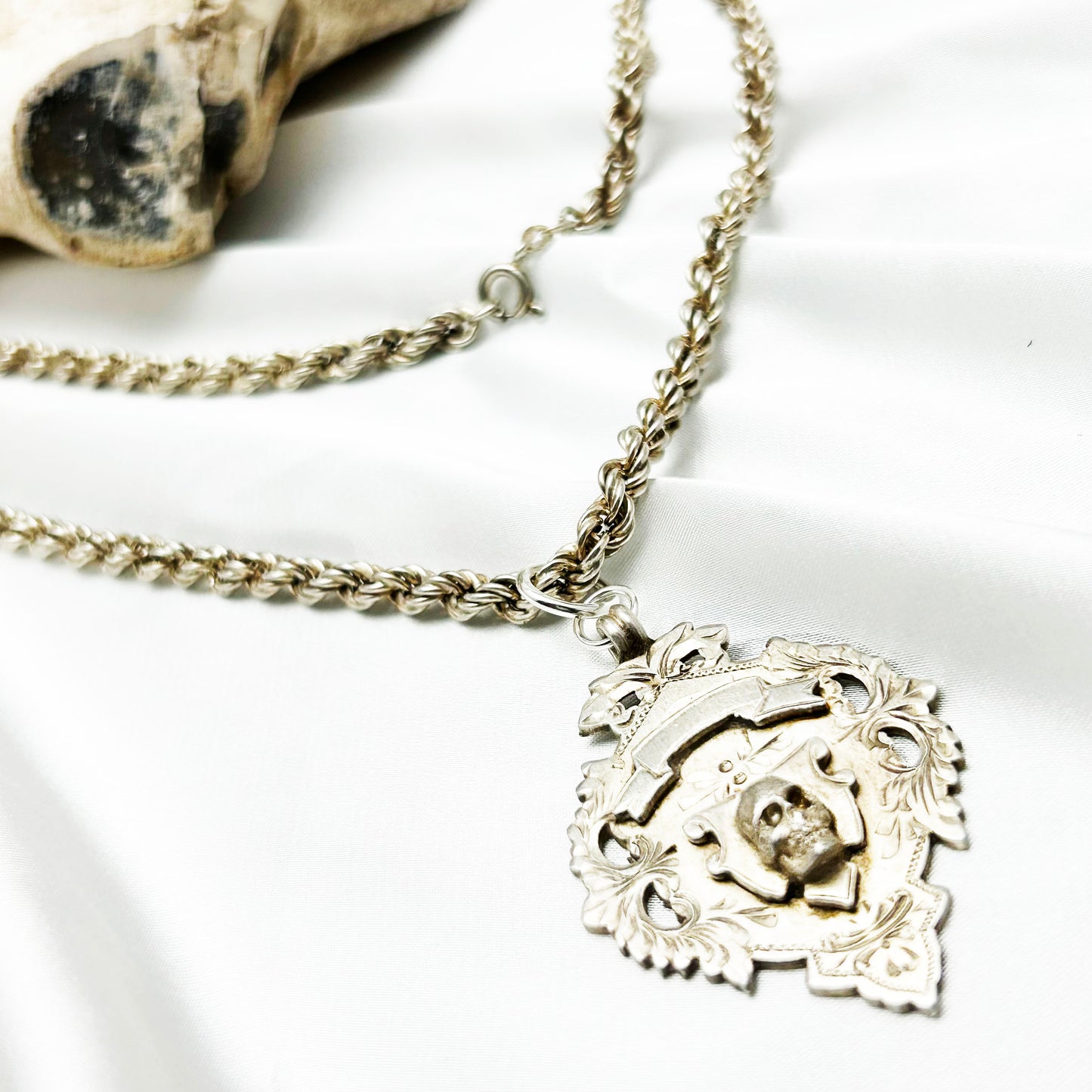 Memento Mori | Skull Fob Necklace