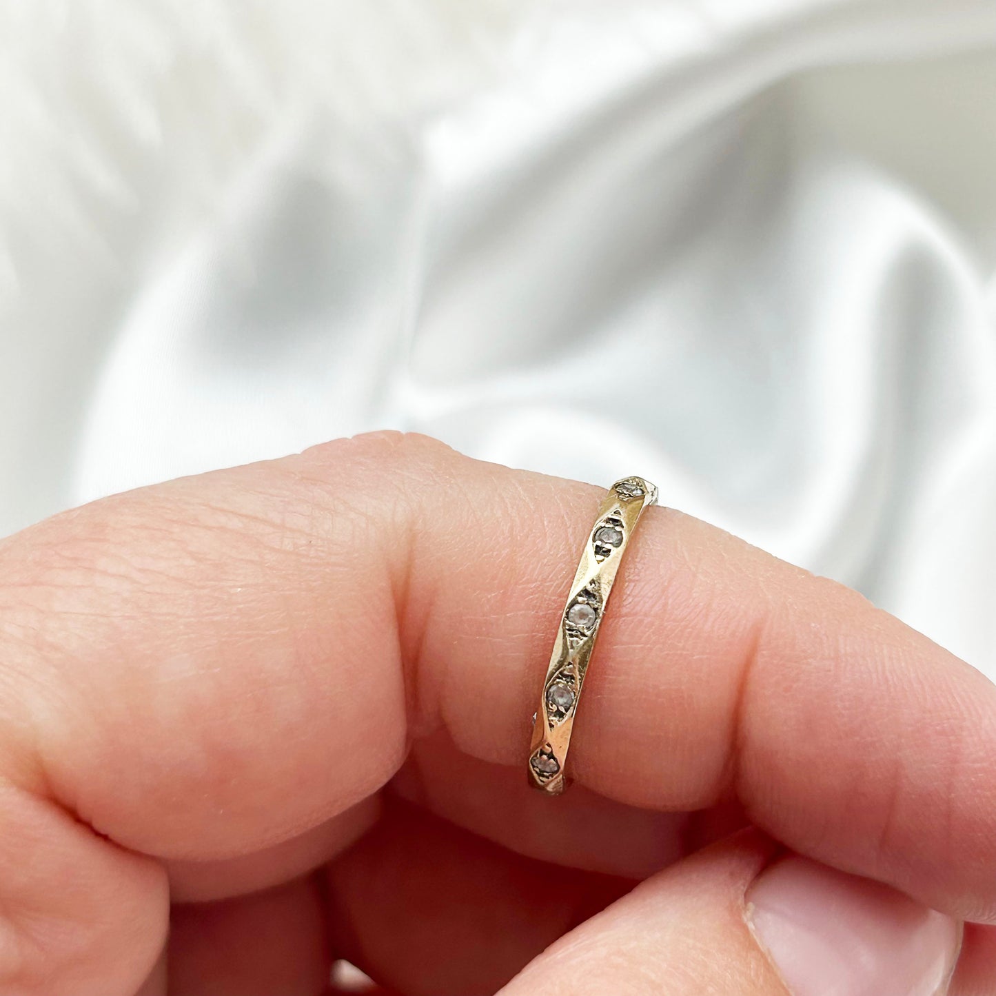 Vintage 9ct Gold & Spinnel Ring