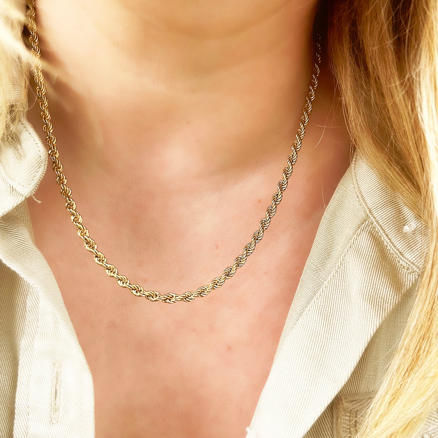 Vintage Gold Plated Sterling Silver Chains