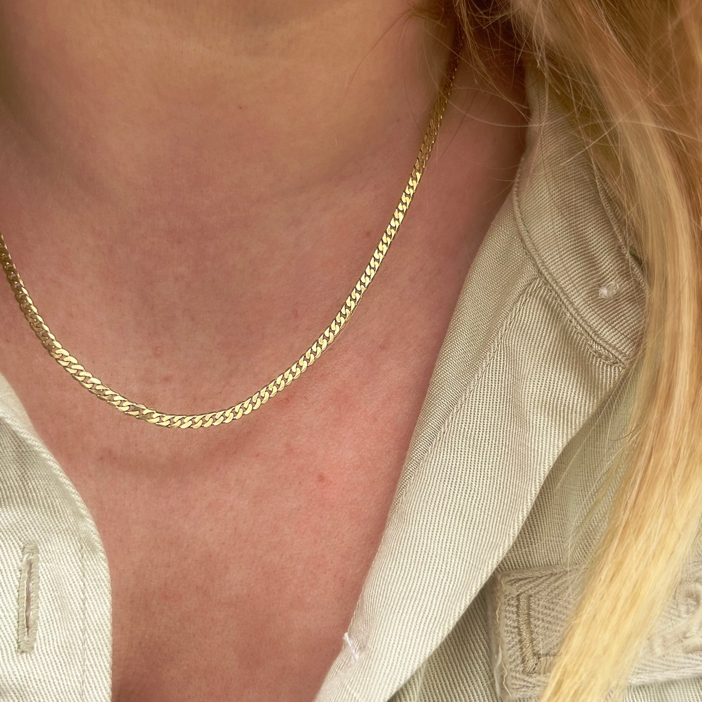 Vintage Gold Plated Sterling Silver Chains