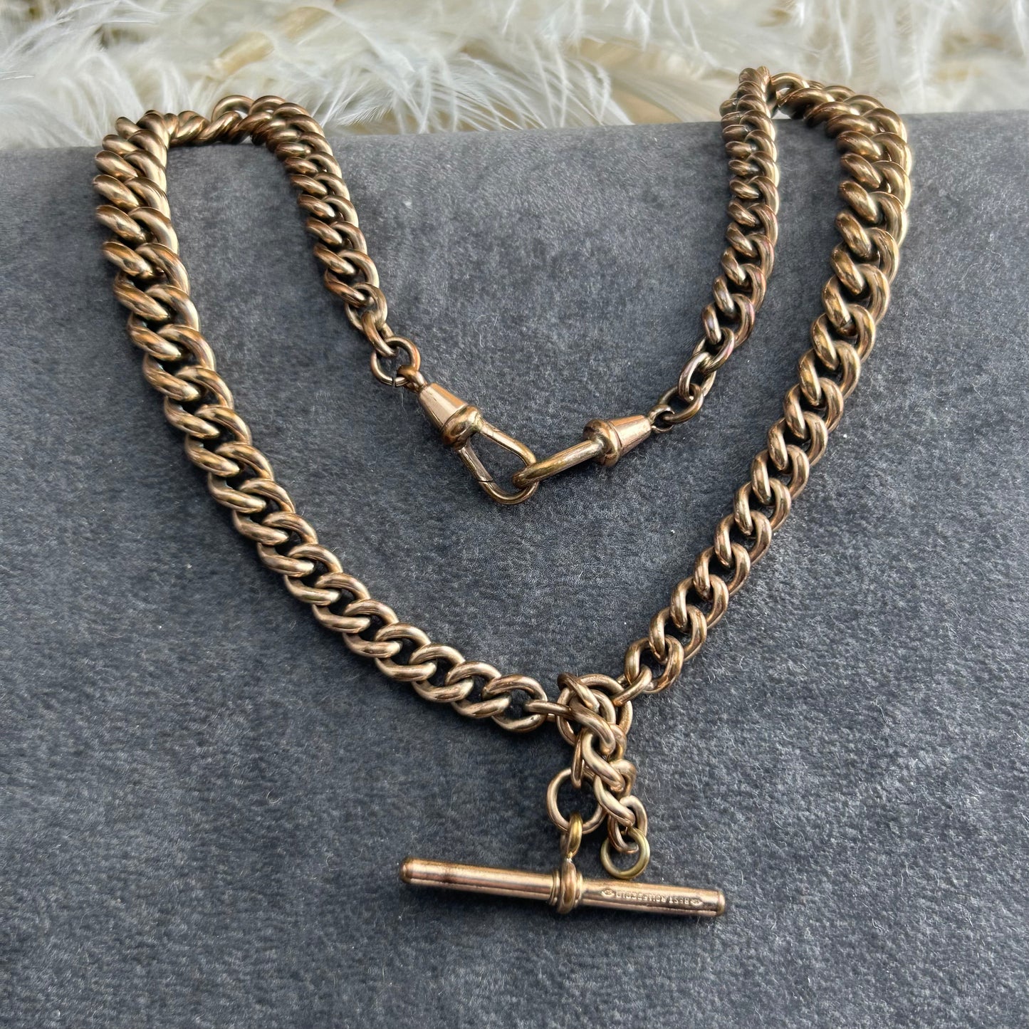 Antique Watch Chain - Rolled Gold