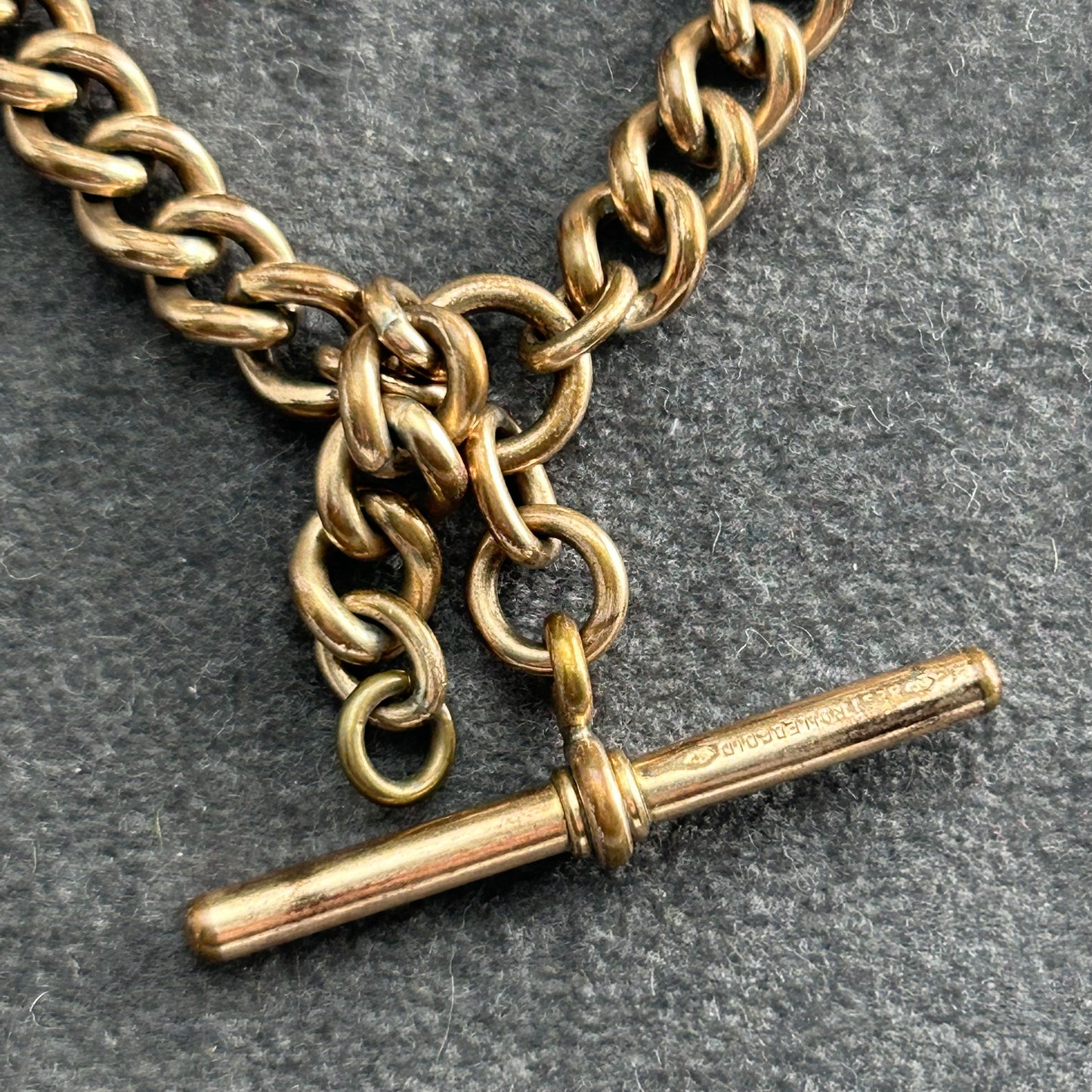 Antique Watch Chain - Rolled Gold