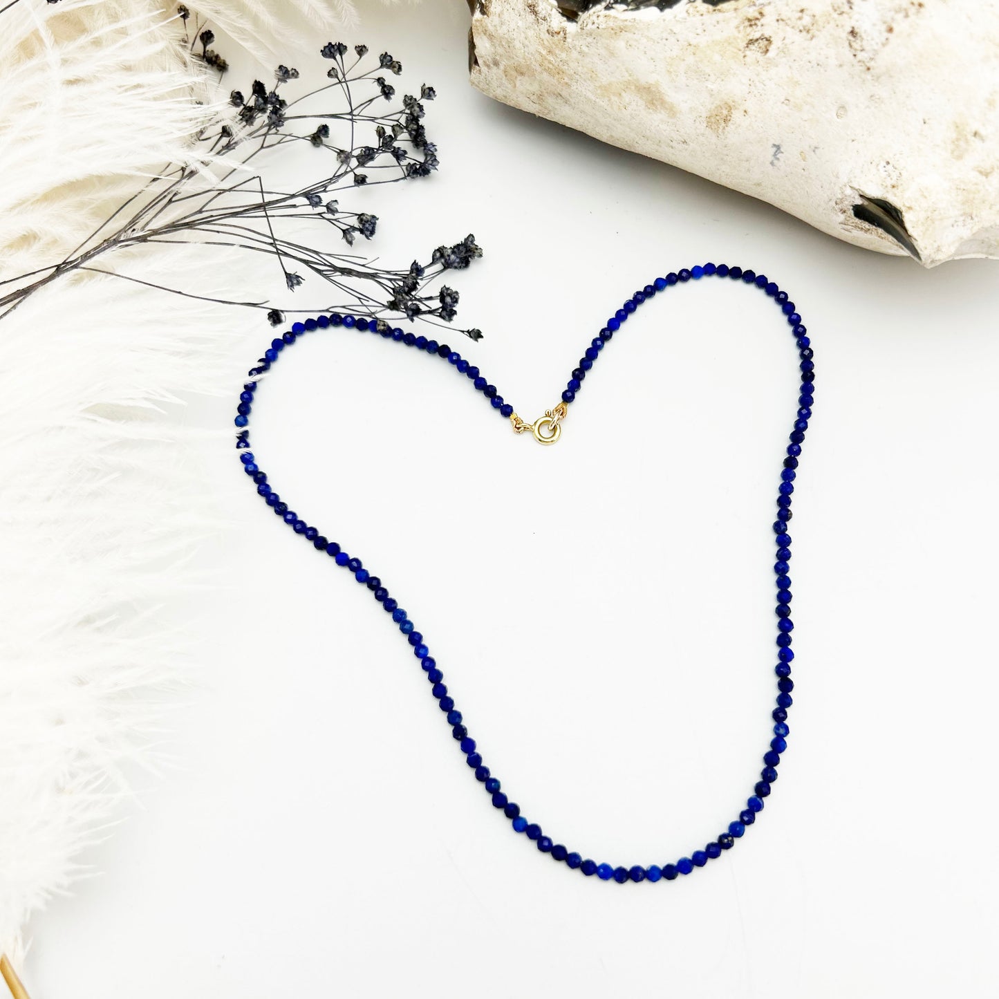 Lapis Lazuli - Gemstone Accent Necklace