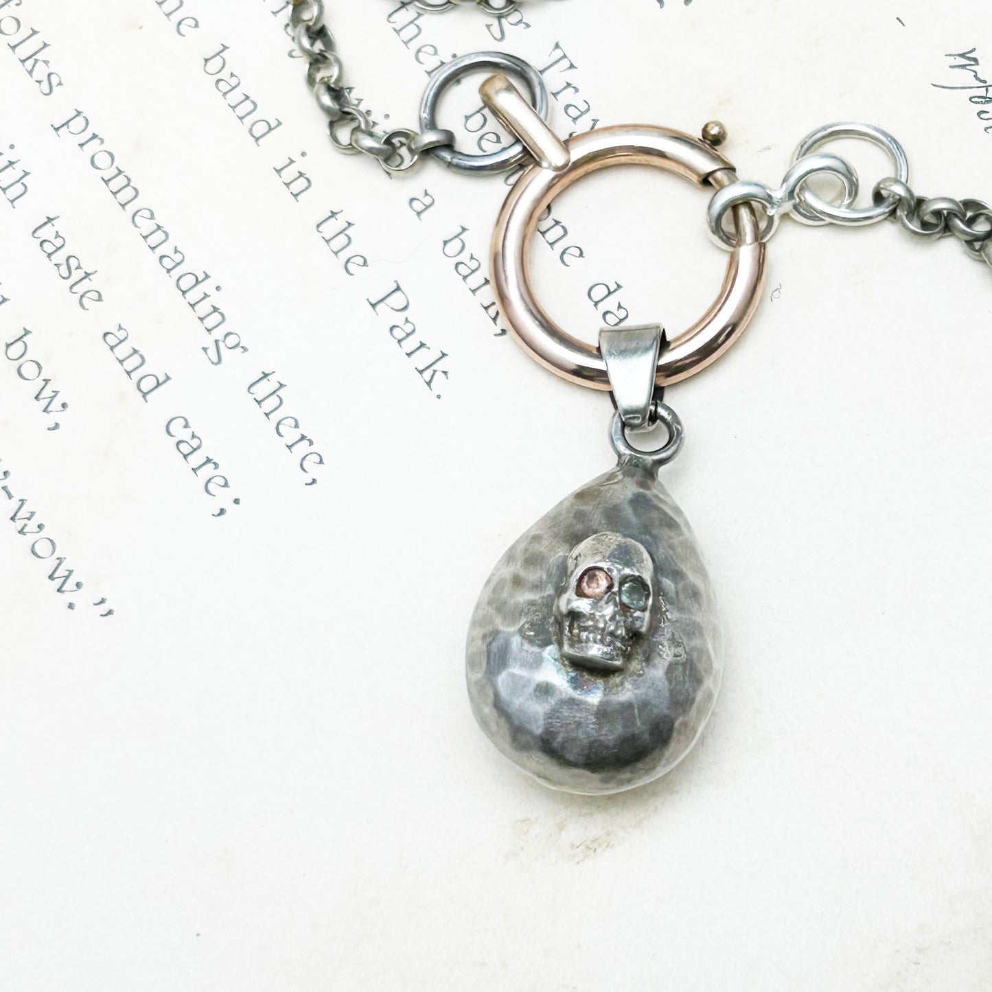 Memento Mori | Vintage Skull Necklace