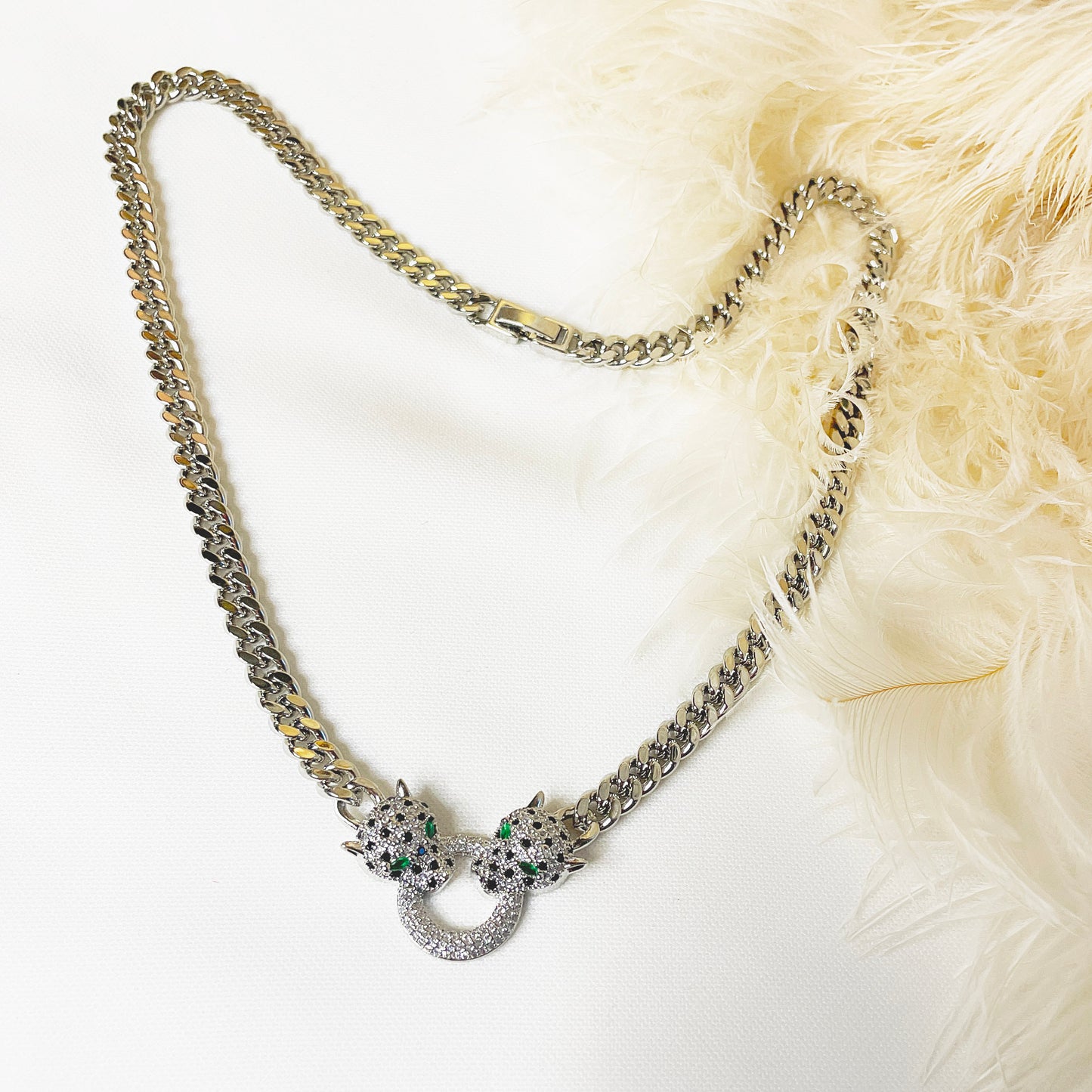Leopard - Curb Necklace
