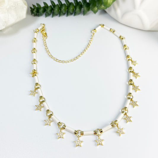 White Star - Choker Necklace