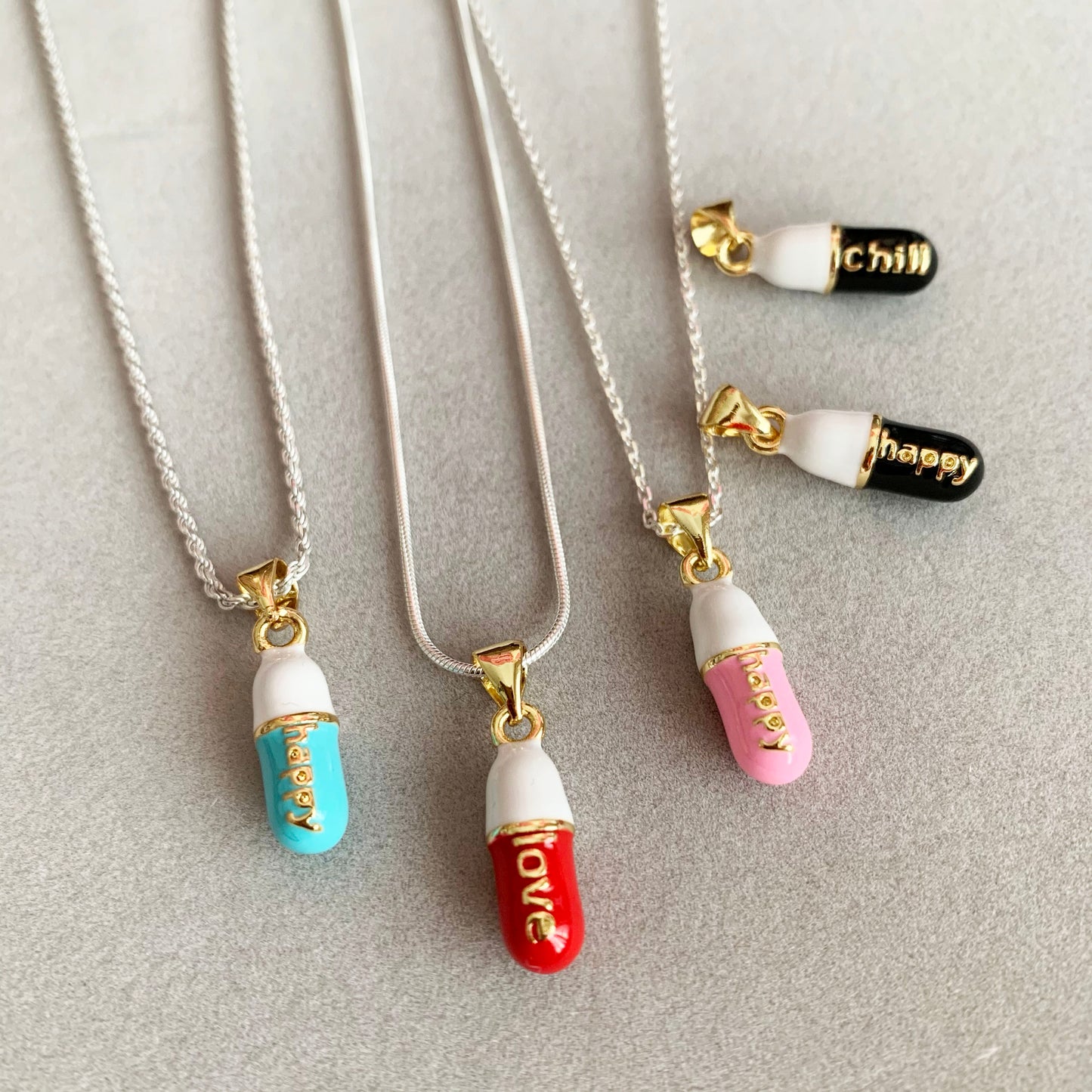Chains - for Mini Pill Charms